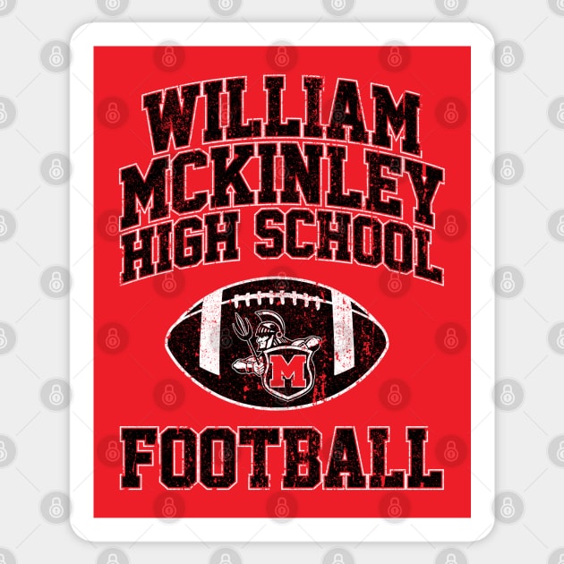 William McKinley High School Titans Football Sticker by huckblade